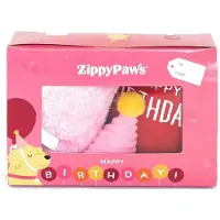 ZippyPaws - Pup Birthday Box - Pink