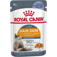 Royal Canin FCN Hair & Skin IN Jelly 85g x 12 12x85 g Futter