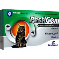 Pestigon Spot-On für Katzen - 4 x 0,5 ml