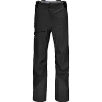 Ortovox - Skitourenhose - 3L Ortler Pants M Black Raven für Herren aus Wolle - Größe XL - schwarz