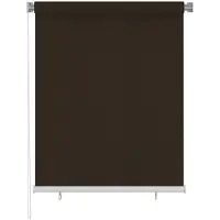 vidaXL Außenrollo 125 (B) x 140 (H) cm Braun