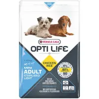 Opti Life Adult Sterilised/Light Mini 2.5kg, Adult, Huhn, 2,5 kg