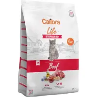 Calibra Life Adult Sterilised Rind Katzenfutter | 2 x 6 kg