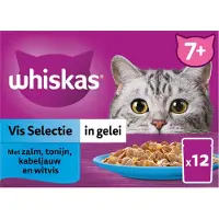 Whiskas 7+ Fisch Selection in Gelee Multipack (85 g)