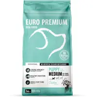 Euro Premium Puppy Medium Huhn & Reis Hundefutter | 3 kg