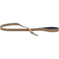 Beeztees Balacron Ax Hundeleine Kunstleder - Braun - 100 cm x 20 mm