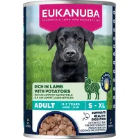 Eukanuba Adult mit Lamm und Kartoffel Nassfutter Hund