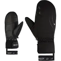 Ziener Fäustlinge "KAINOANI-Z GTX MITTEN", Damen, Gr. 7.5, schwarz, Materialmix, Handschuhe Fäustlinge