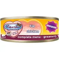 Renske Mousse - Katzenfutter - Huhn - 24 x 70 g