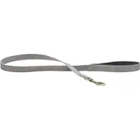 Beeztees Balacron Ax Hundeleine Kunstleder - Grau - 100 cm x 25 mm