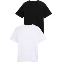 Tom Tailor T-Shirt , Herren, Gr. 3XL, weiß (weiß2), Single Jersey, Obermaterial: 100% Baumwolle, unifarben, regular fit taillenbedeckt, Rundhals, gerader Abschluss, Shirts T-Shirt, mit Logo Print