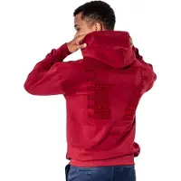 Stier Hoodie M Deep Red