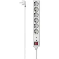 Hama 00223152 Intelligente Steckerleiste 6 AC-Ausgänge 1,4 m 3680 W