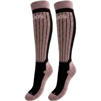 Helios Merino One 60, Skisocken, 2 Paar, pink