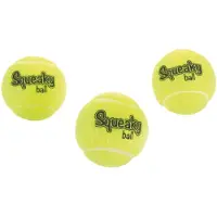 Beeztees BZ TENNISBALL MIT PIEPER 3STK