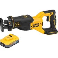 DeWalt DCS 382 N Akku Reciprosäge Säbelsäge 18 V Brushless + 1x Powerstack Akku 5,0 Ah - ohne Ladegerät
