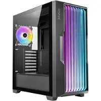 Azza Guardian Glass, Midi Tower, PC, Schwarz, ATX, EATX, ITX, micro ATX, Multi, Taschenlüfter