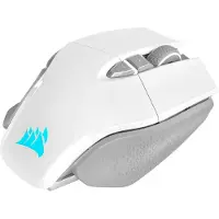 Corsair CH-9319511-EU2, rechts, Optisch, RF Wireless, 26000 DPI, Silber, Weiß