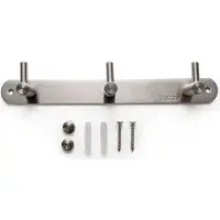 Intirilife Garderobenleiste mit 3 Haken