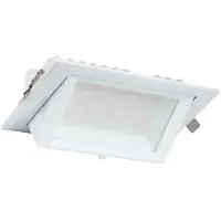 LEDKIA LED Downlight Einbaustrahler Schwenkbar Rechteckig 48W 130lm/W 5000K Kaltweiß