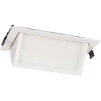 LEDKIA LED Downlight Einbaustrahler Schwenkbar Rechteckig 46W Chip 120 lm/W CCT Ausschnitt 210X125 mm No Flicker 6000K Kaltweiß
