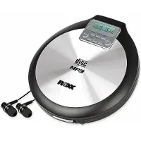 ROXX PCD 600 Bærbar CD-afspiller CD, CD-R, CD-RW, MP3 Sort