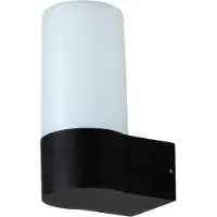 Licht-Erlebnisse LED Außenwandleuchte Smart Home 19,7 cm hoch IP44 Farbwechsel RGB Dimmbar App-Steuerung Modern Wandlampe außen Balkonlampe Terrassenlampe