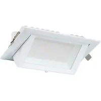 LEDKIA LED Downlight Einbaustrahler Schwenkbar Rechteckig 38W 130lm/W 4000K Neutralweiß