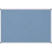 MAUL MAULstandard Pinboard, Textil, 900 x 1800 mm, hellblau