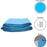 Waterman Pool Ersatzfolie rund in versch. Größen - Dicke 0,4mm - Tiefe 120 cm - blau - Einhängebiese Poolfolie Ersatzfolie Rundbecken 450x120cm - Dicke 0,4mm - Einhängebiese - blau