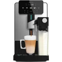Cecotec A01_EU01_115412, Espressomaschine, 1,1 l, Kaffeebohnen, Schwarz, Edelstahl