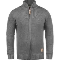 !Solid Strickjacke SDPoul in Grau | Gr.: M