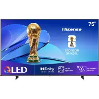 Hisense 75 '' E7Q | Hi-QLED Smart TV 4K 60 Hz, 190,5 cm (75"), 3840 x 2160 Pixel, QLED, Smart-TV, WLAN, Schwarz