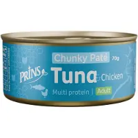 Prins Chunky Paté Adult Thunfisch mit Huhn Nassfutter Katze