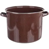 Orion Emaille-Topf emaillierter Kochtopf für Gastronomielokale groß 32 cm 20l