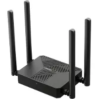 Mercusys MR62X, Wi-Fi 6 (802.11ax), Dual-Band (2,4 GHz/5 GHz), Ethernet/LAN, Schwarz, Tabletop-Router