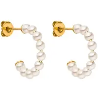 Purelei Ohrringe - Perlencreolen Pure Soul - Gr. unisize - in Gold - für Damen