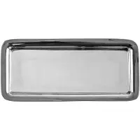 Orion Taca do serwowania stalowa / talerz 39 x 17 cm uniwersalny