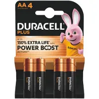 Duracell PILE "PLUS POWER BOOST" STILO, Blisterpackung mit 4 Stück