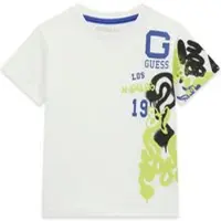 GUESS T-Shirt N6RI07 K8HM4 Weiß Regular Fit