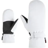 Ziener Fäustlinge Kevi Z PR Mitten Damen White-6.5