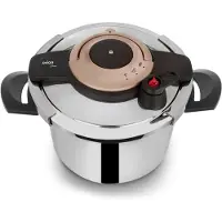 Orion Schnellkochtopf 7l Premium-Druckkochtopf mit automatischem Verriegelungssystem Dampfkochtopf