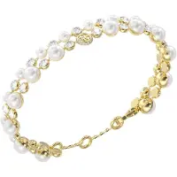GUESS Damenarmreif JUBB05577JWYGS Weiss