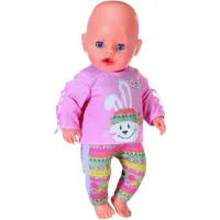 Baby Born Trendy Rabbit Pullover Outfit, Puppen-Kleiderset, 3 Jahr(e), 92,88 g