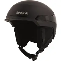 Sinner Skihelm Zermatt Matte Black Black-S