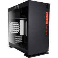 In Win 301, Mini Tower, PC, Schwarz, micro ATX, Mini-ATX, SECC, Gehärtetes Glas, Gaming