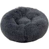 Beeztees Hundebett Yali Plüsch grau 50 cm