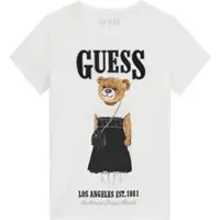GUESS T-Shirt J6RI10 K6YW4 Weiß Regular Fit