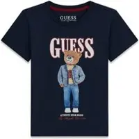 GUESS T-Shirt N6RI05 K8HM4 Dunkelblau Regular Fit