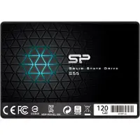Silicon Power SP120GBSS3S55S25, Serial ATA III, Schwarz, 120 GB